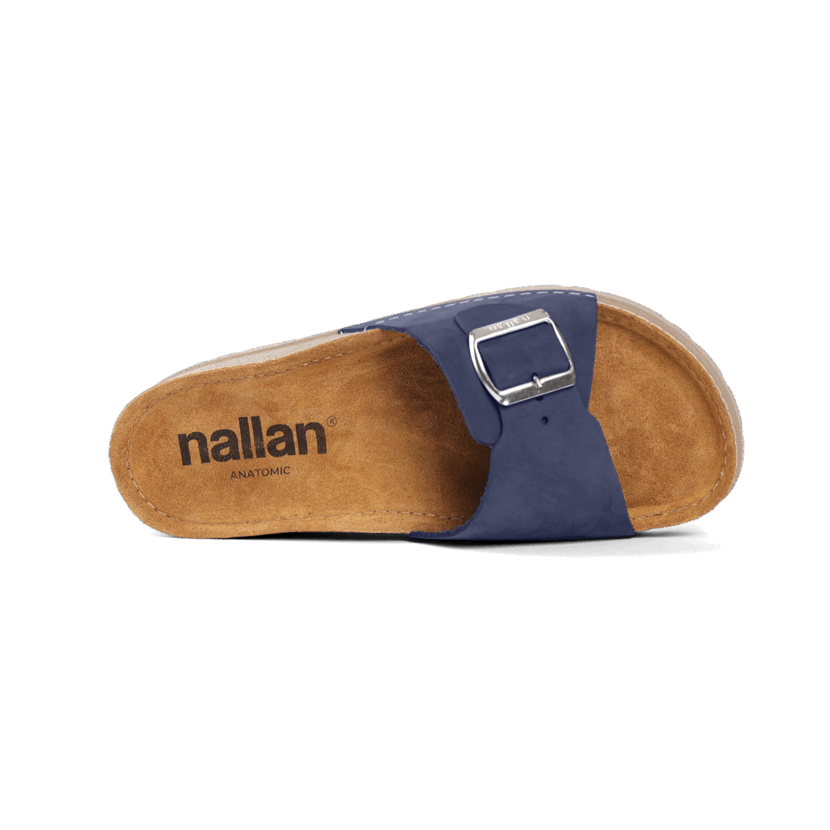 NALLAN Lura Yale women's buckle slides – view 4