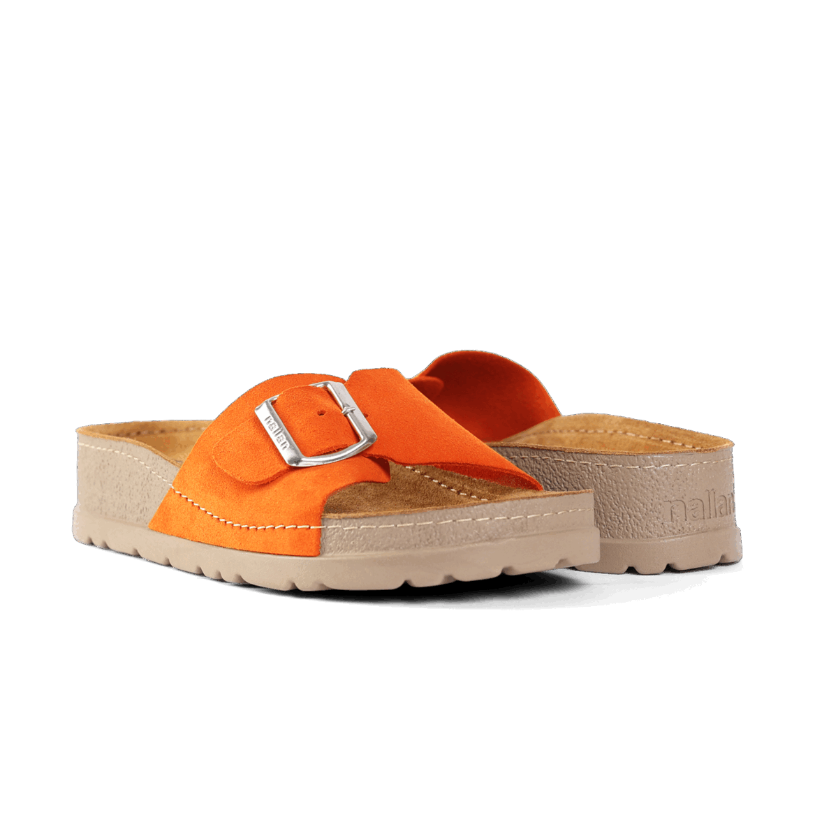 NALLAN Lura Flame women's buckle slides – view 3