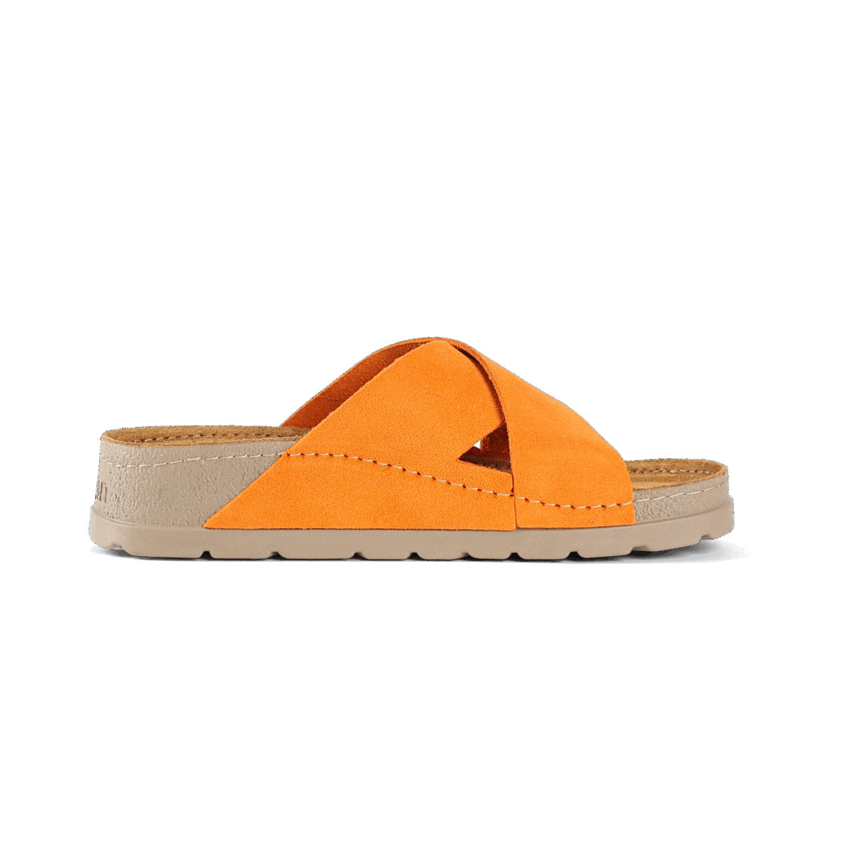 NALLAN Zoe Carrot women's leather slides – view 7