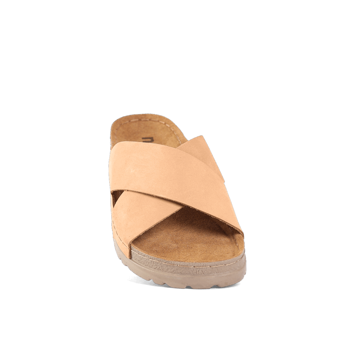 NALLAN Zoe Sand women's leather slides – view 8