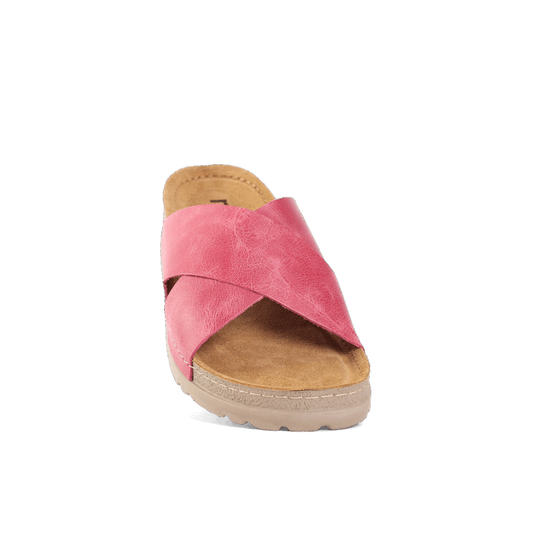 NALLAN Zoe Blus women's leather slides – view 8