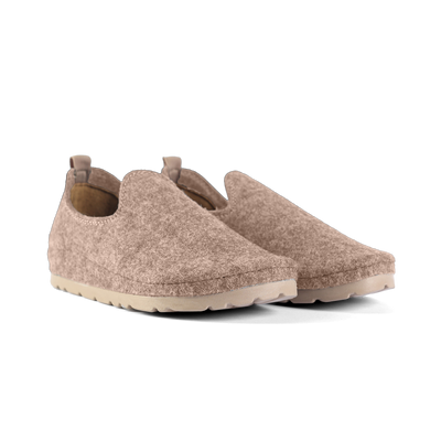 NALLAN Romeo Brown men's anatomic slip-ons