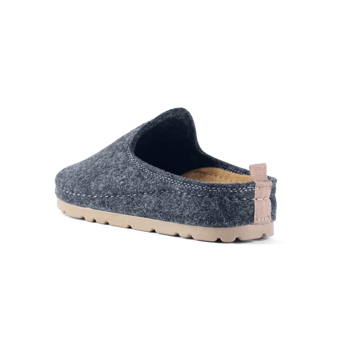 NALLAN Antonio Dark Blue men's open-back slip-ons – view 4