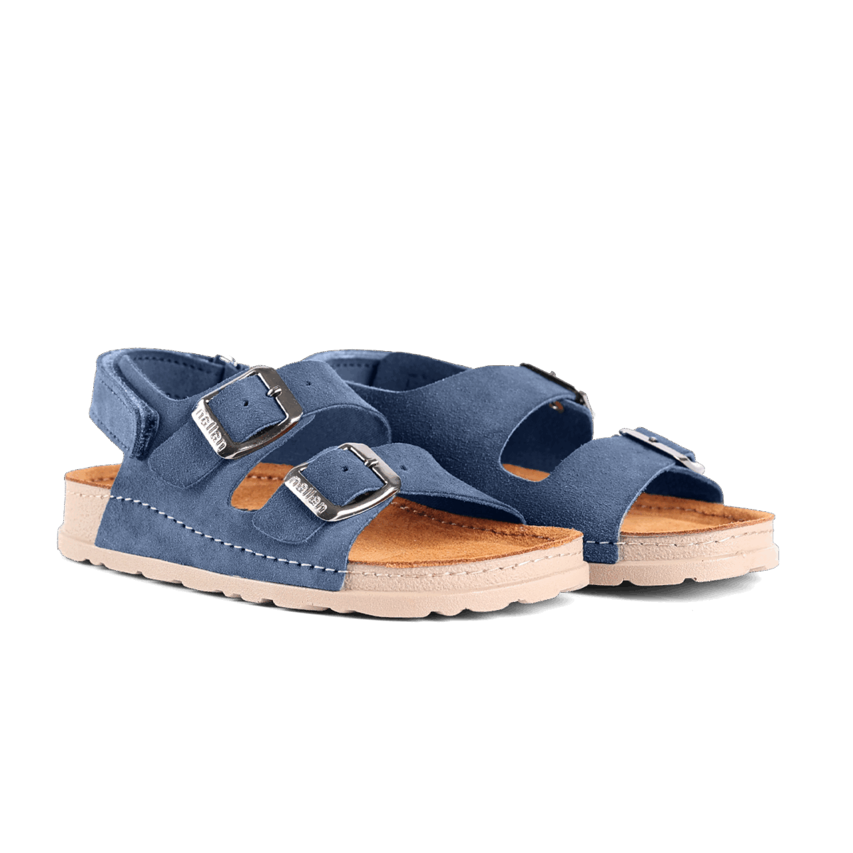 NALLAN Maveric Dusty Blue kids' sandals