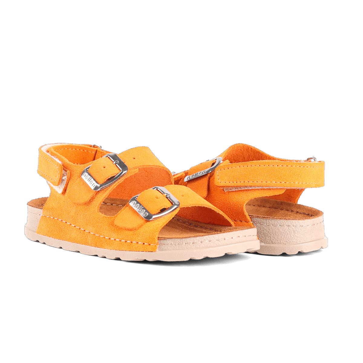 NALLAN Maveric Vivid Orange kids' sandals – view 3