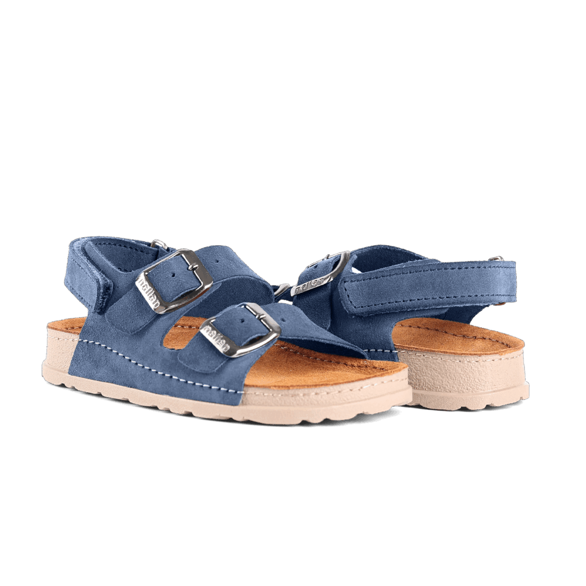 NALLAN Maveric Dusty Blue kids' sandals – view 3