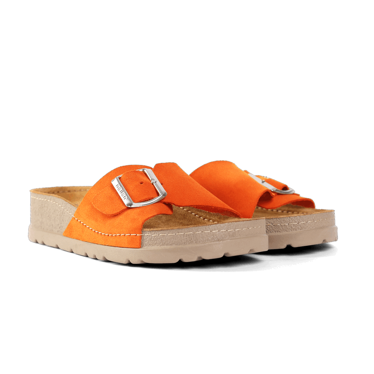 NALLAN Lura Flame women's buckle slides