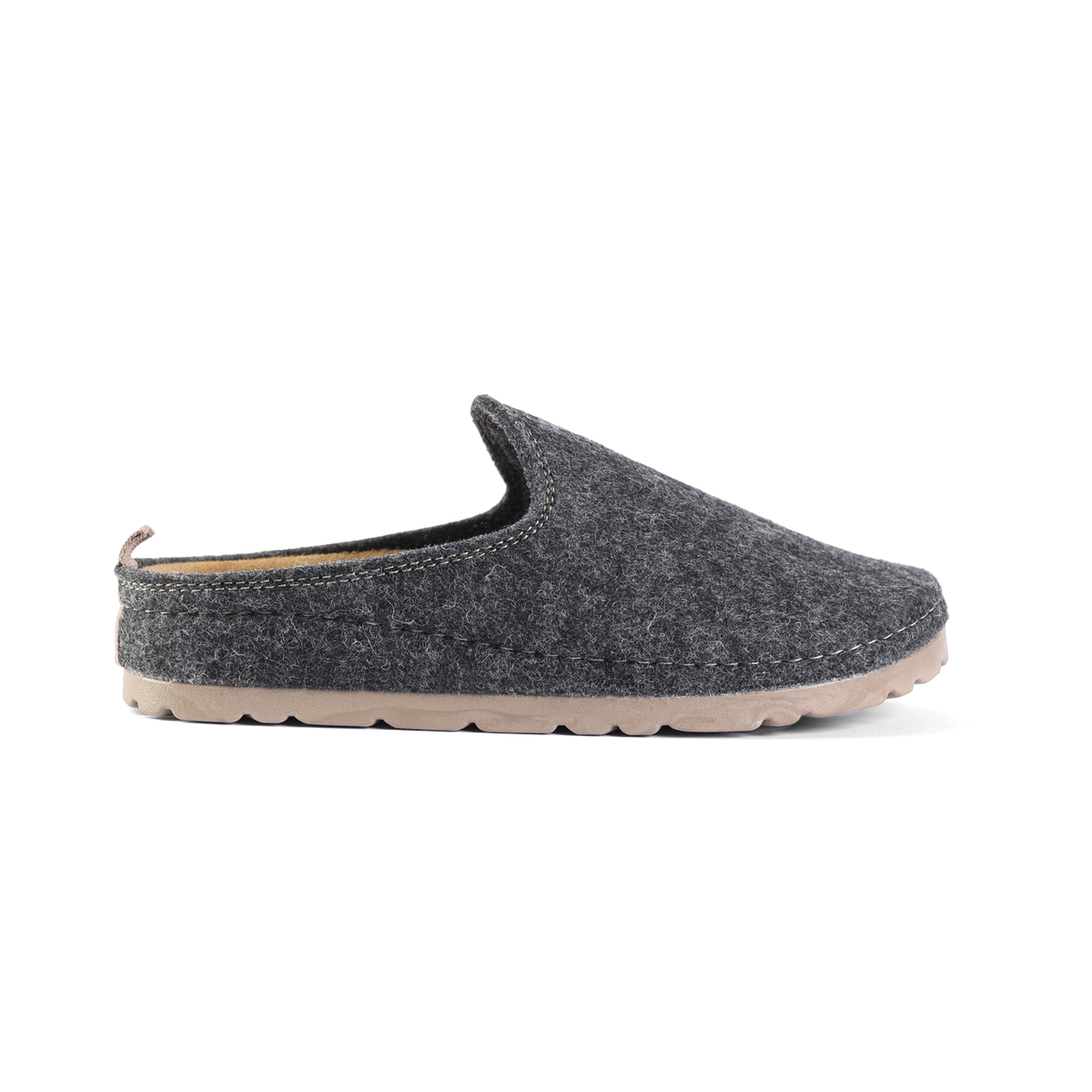 NALLAN Antonio Black men's open-back slip-ons – view 5