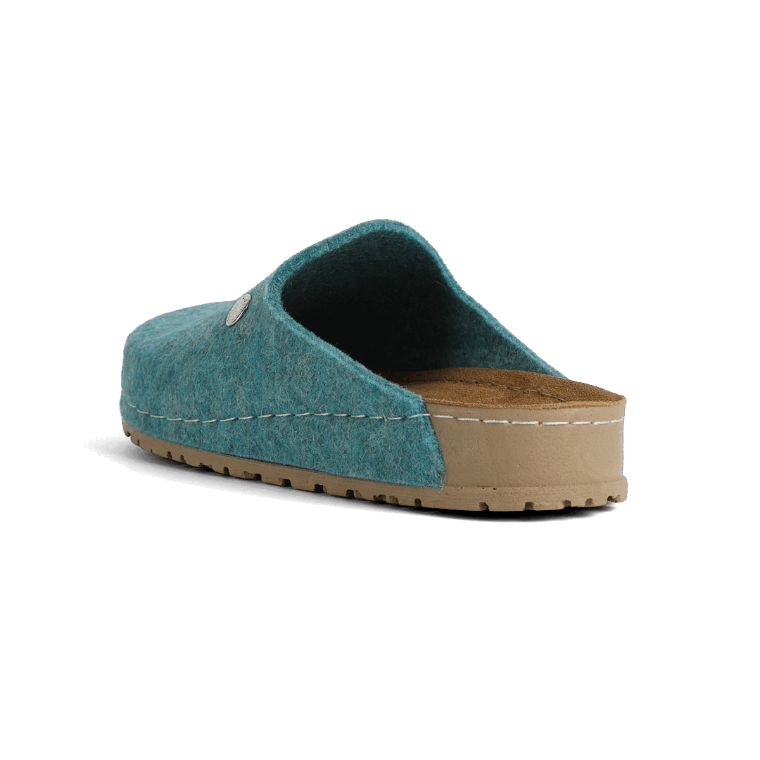 NALLAN Lana Blue felted wool slippers – view 4