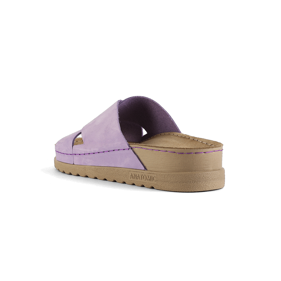 NALLAN Zoe Lila women's leather slides – view 5