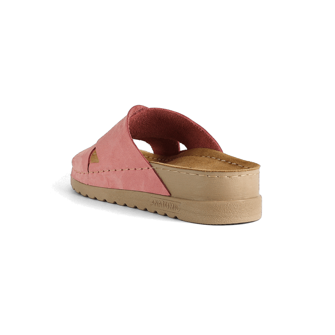 NALLAN Zoe Pink women's leather slides – view 5