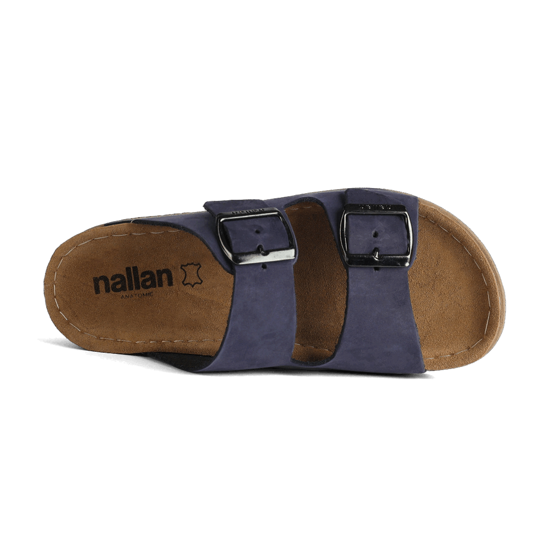NALLAN Rubik Yale women's two-strap slides – view 4