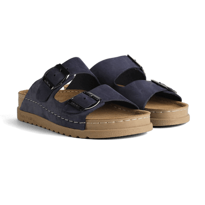 NALLAN Rubik Yale women's two-strap slides