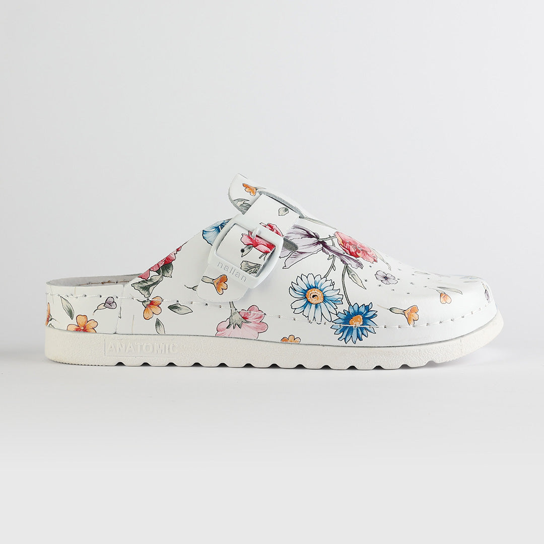 NALLAN Artsy printed women's clogs
