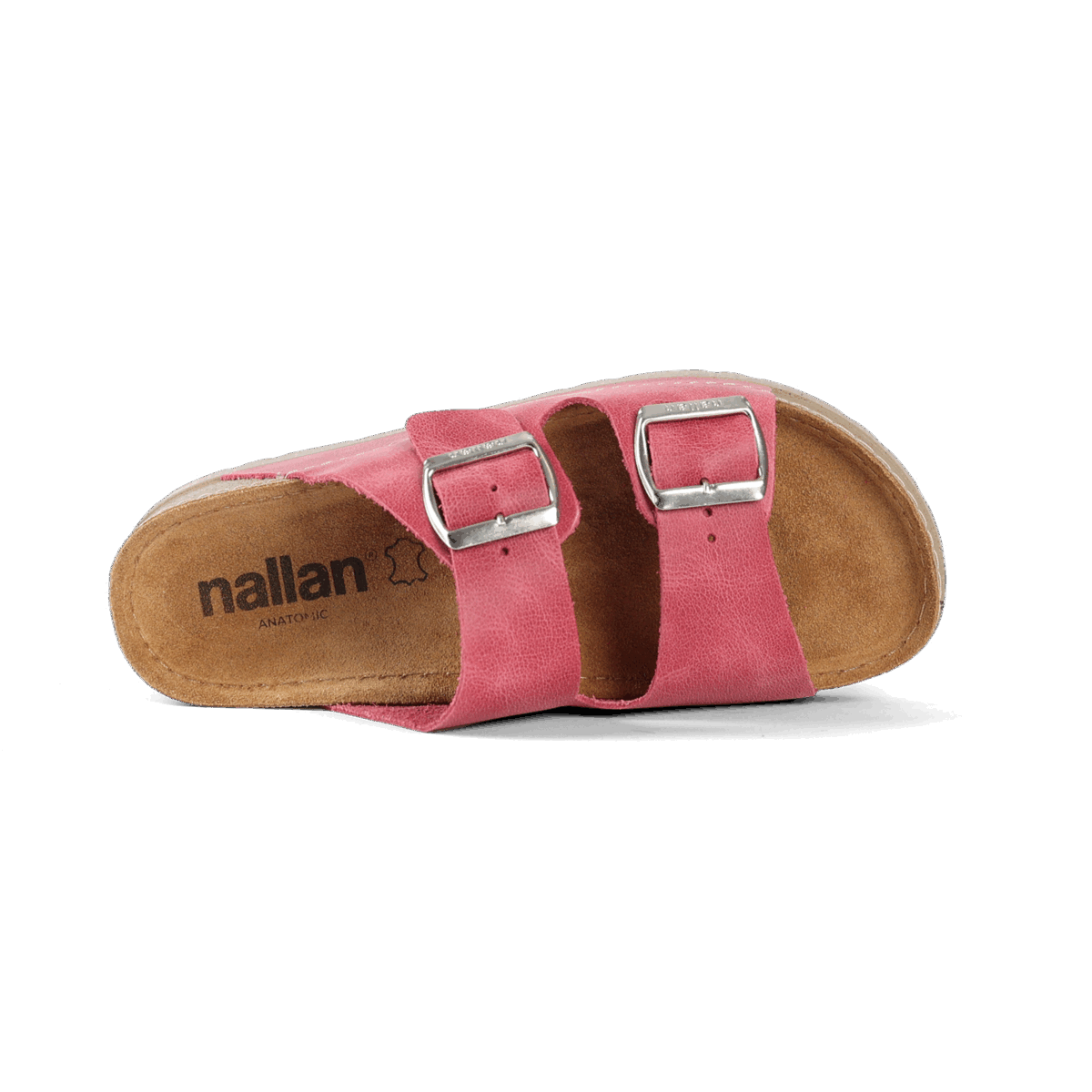 NALLAN Rubik Blus women's two-strap slides – view 4