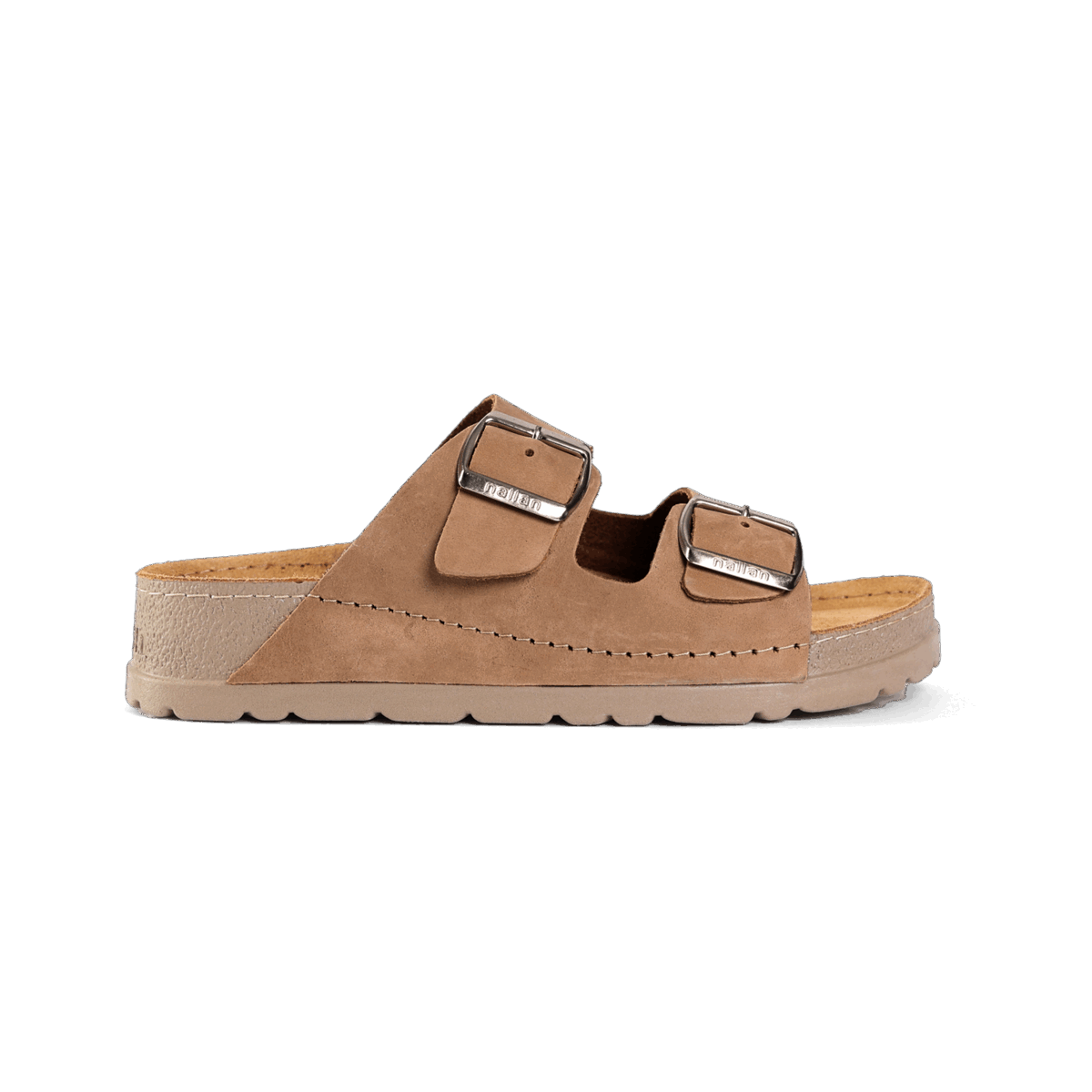 NALLAN Rubik Peanut women's two-strap slides – view 6