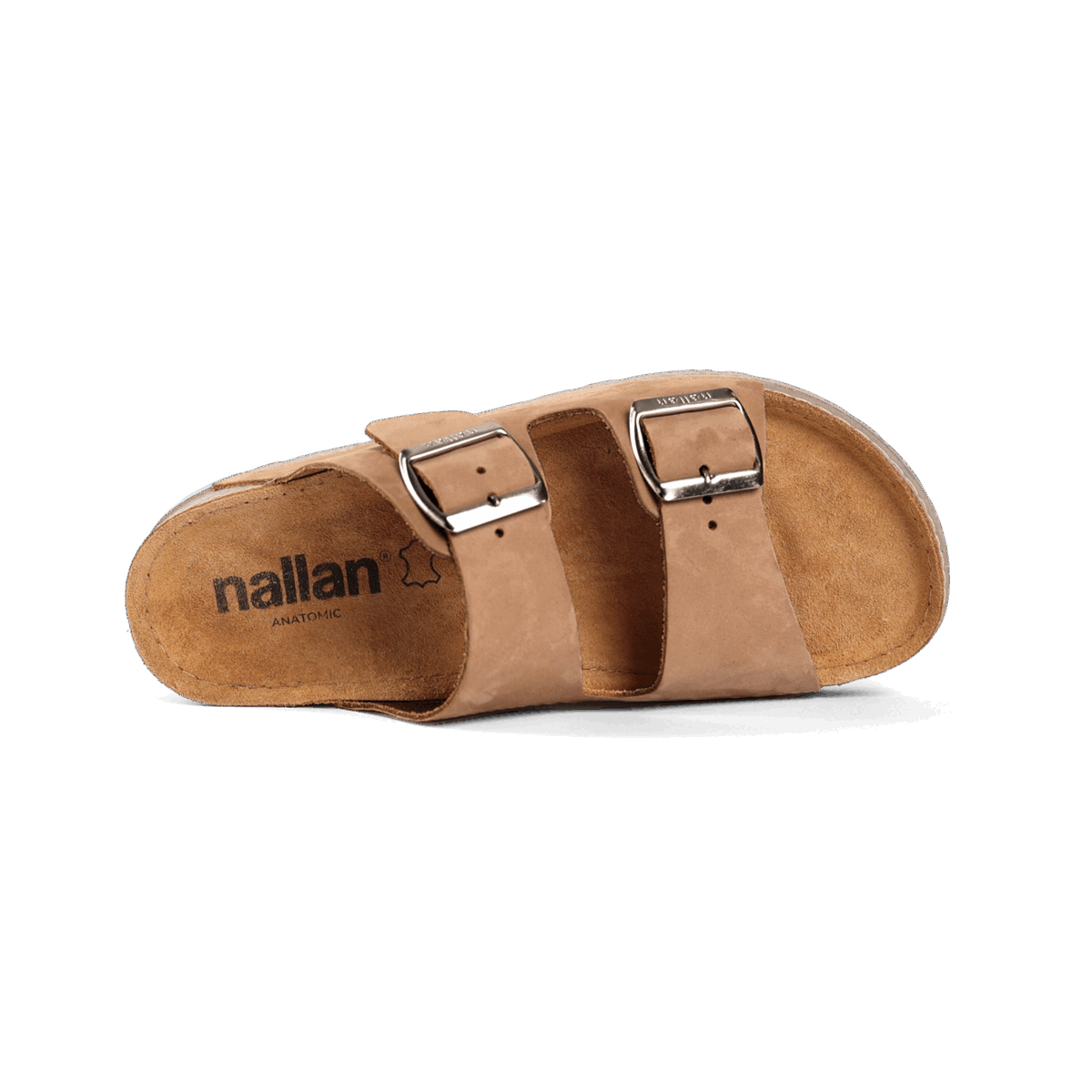 NALLAN Rubik Peanut women's two-strap slides – view 4