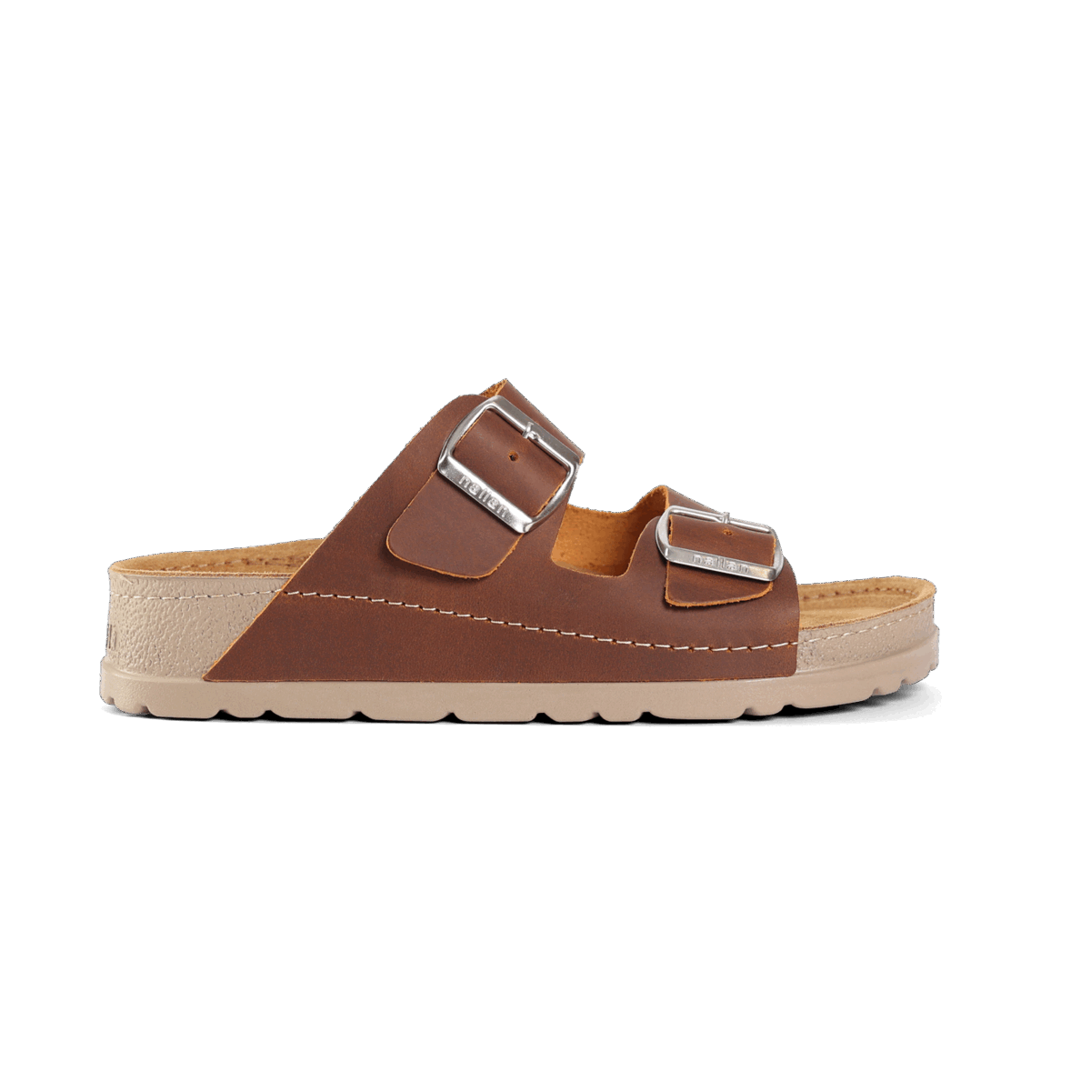 NALLAN Rubik Fudge women's two-strap slides – view 6