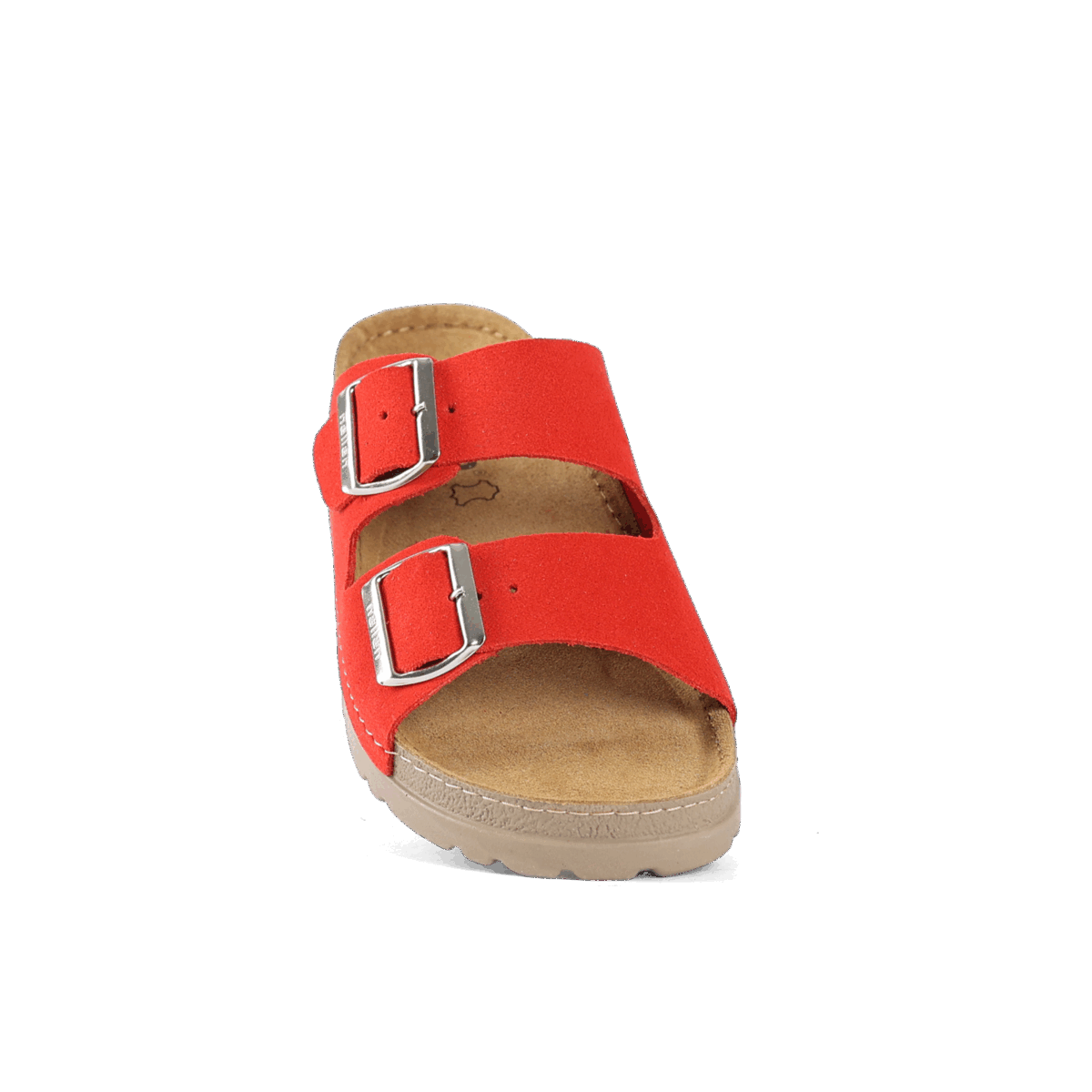 NALLAN Rubik Red Anatomic women's two-strap slides – view 8