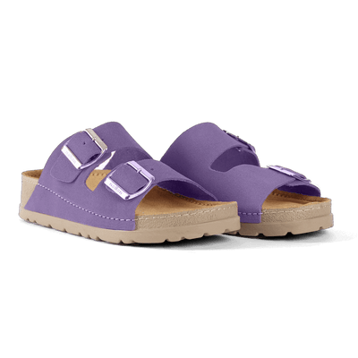 NALLAN Rubik Orchide women's two-strap slides